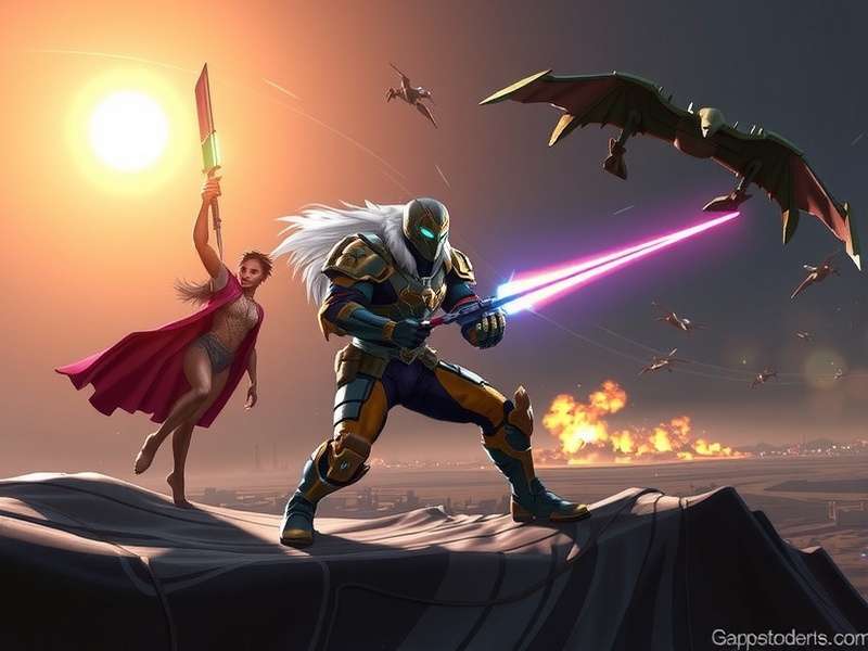 Phantom Trail Blazer Combat Scene